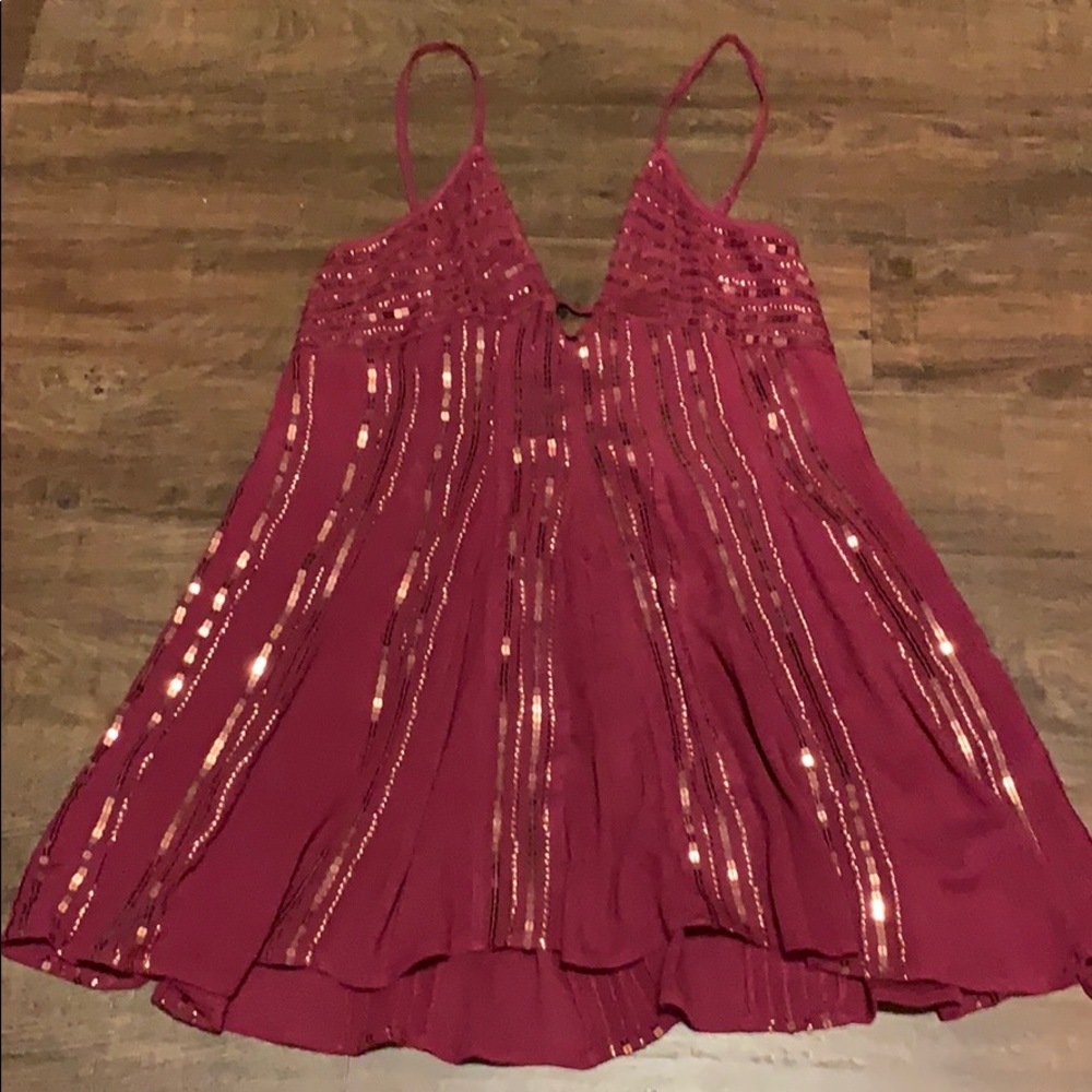Free People Sequined Dress